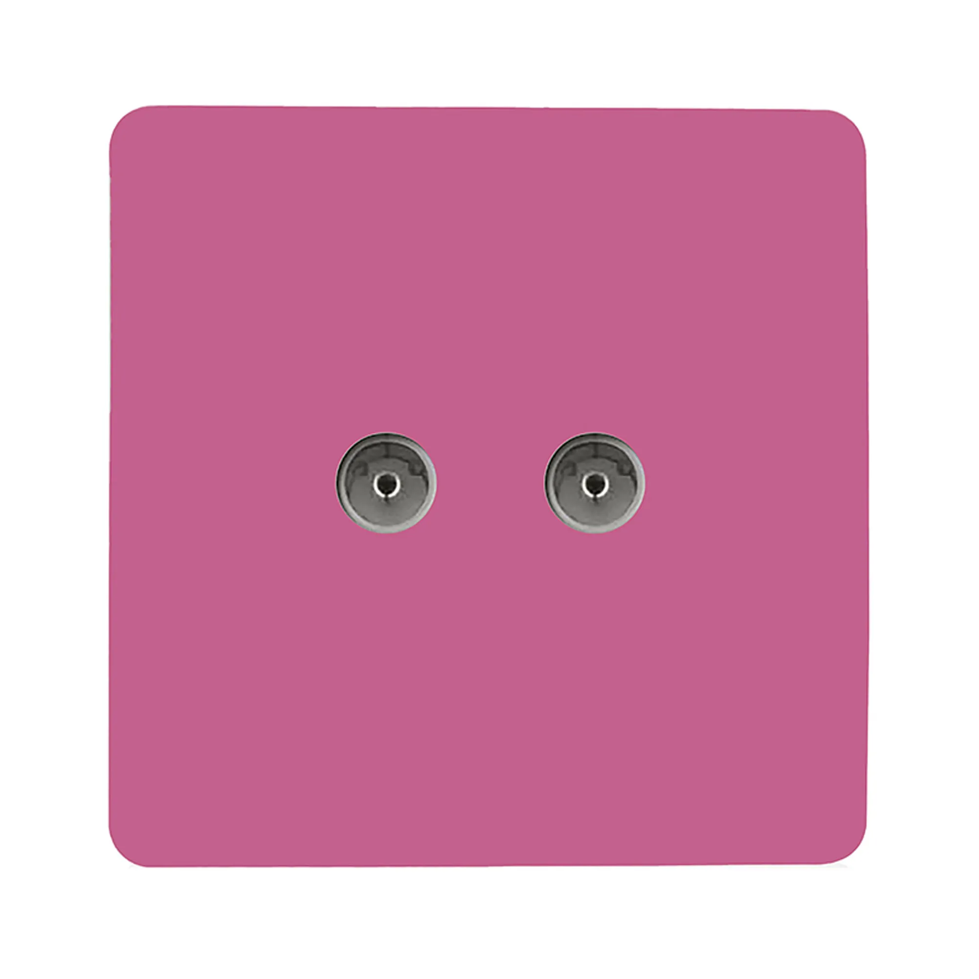 Pink Wiring Accessories Trendi Decorative Screwless